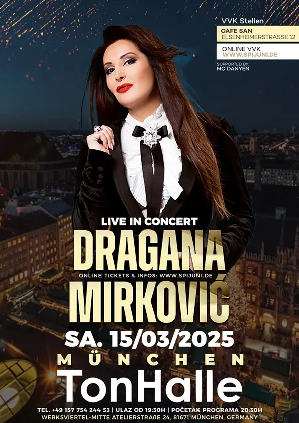 Dragana Mirkovic München 2025