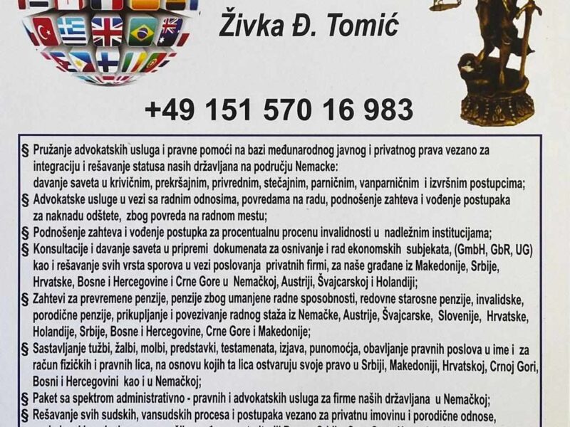 Zivka Dj. Tomic