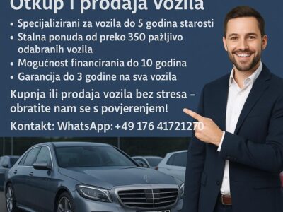TRAŽITE NOVO VOZILO? Ovdje ste na pravom mjestu! 🚗