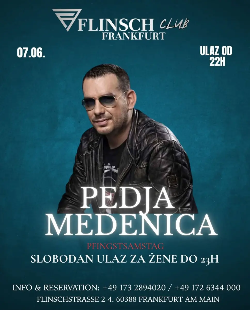 PEDJA MEDENICA Frankfurt