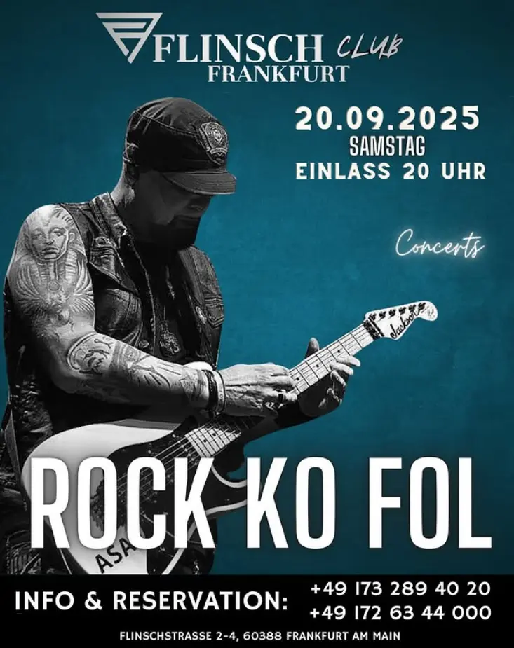 Rock Ko Fol Frankfurt Koncert 2025