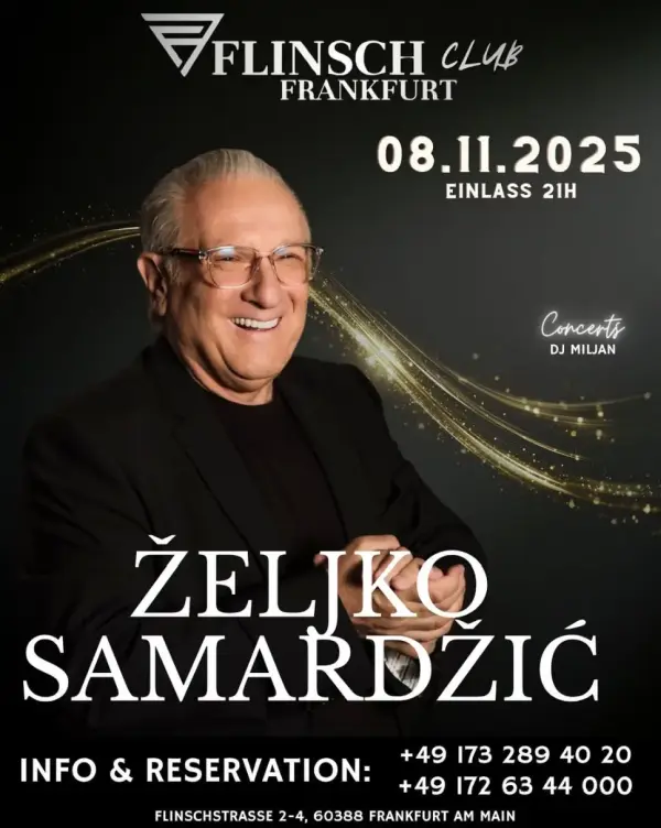 Željko Samardžić Frankfurt 2025