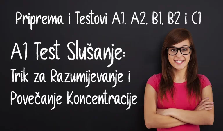 Njemački Jezik A1 Slušanje: Trik za Razumijevanje i Povećanje Koncentracije
