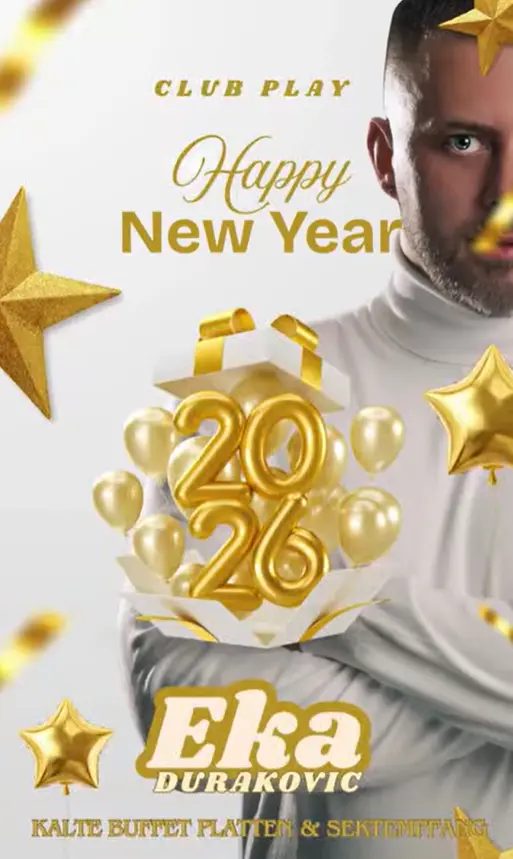 Happy New Year Party Club Play Offenbach 2025