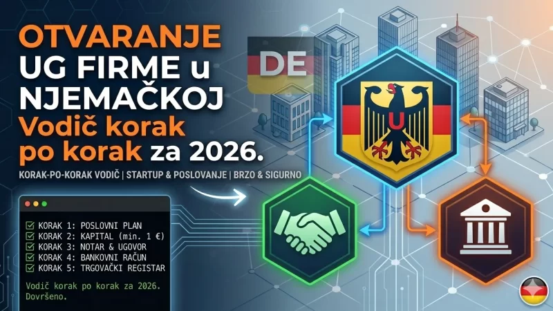 Otvaranje UG firme u Njemačkoj 2026