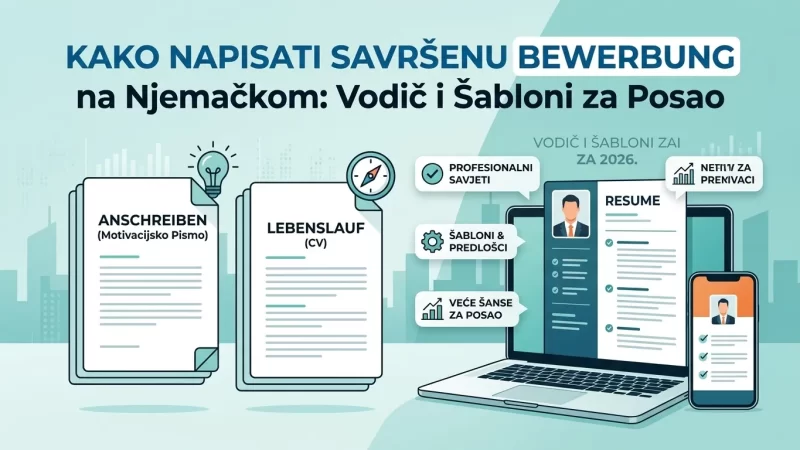 Kako Napisati Savršenu Bewerbung na Njemačkom: Vodič i Šabloni za Posao